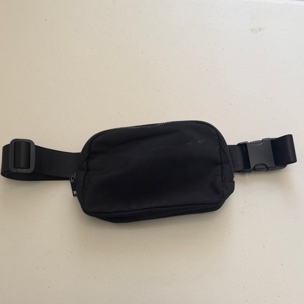 Stylish Black Ampere Belt Bag